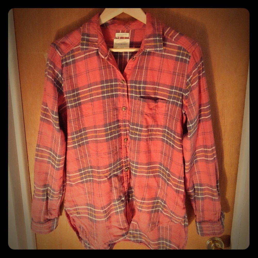 American Eagle flannel shirt